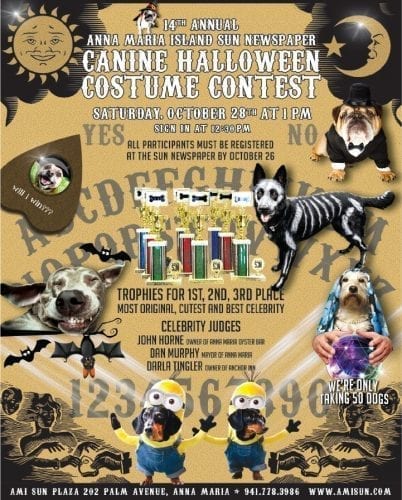 Canine costume contest