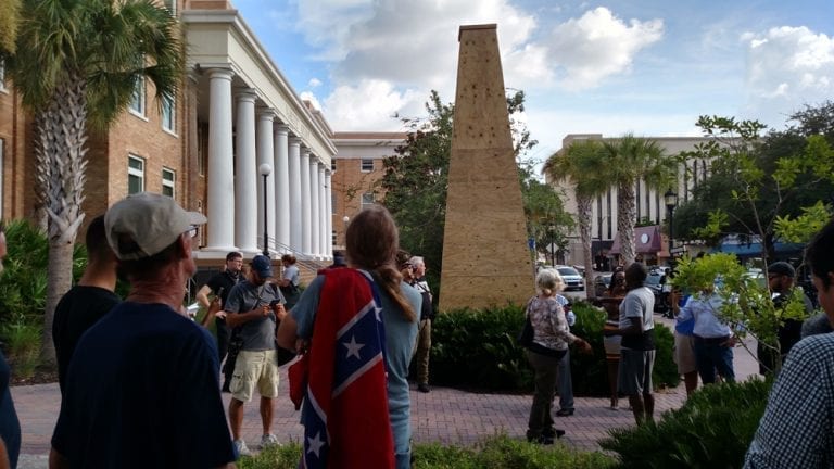 Confederate Memorial protest