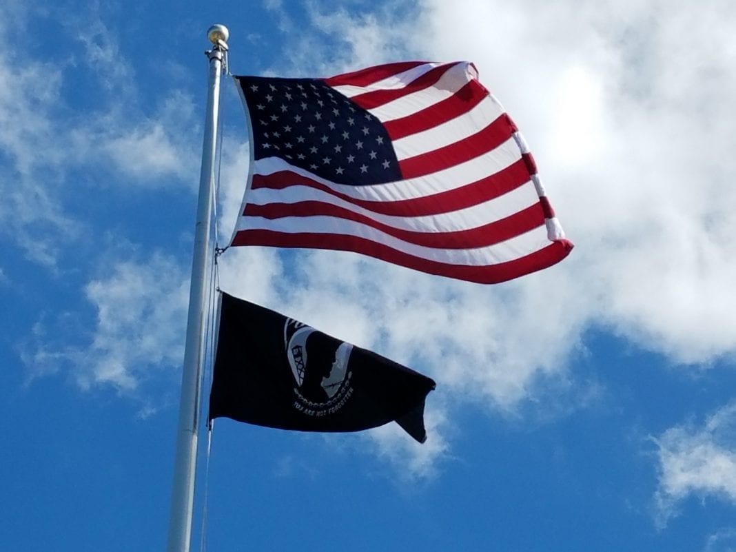 Flag at Veterans Park, Bradenton