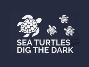 Turtles dig the dark