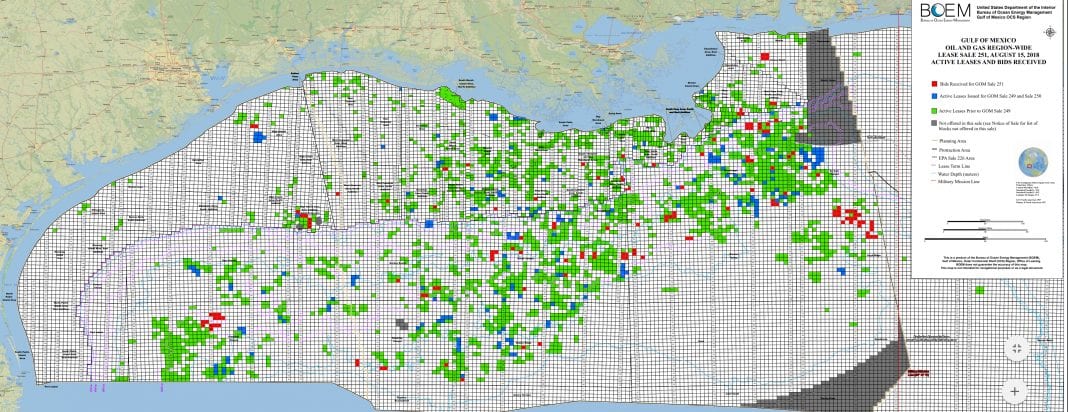 oil lease map