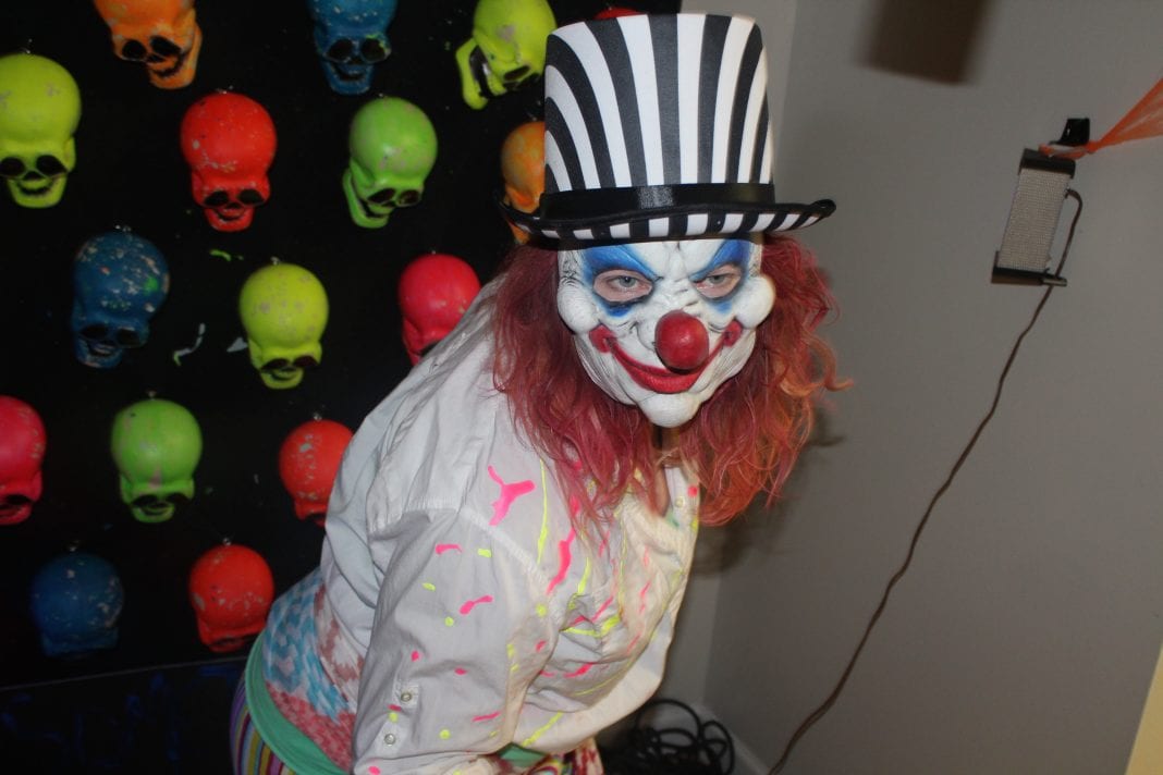 AME fall fest evil clown girl