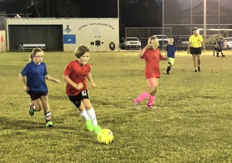 Center fall youth soccer