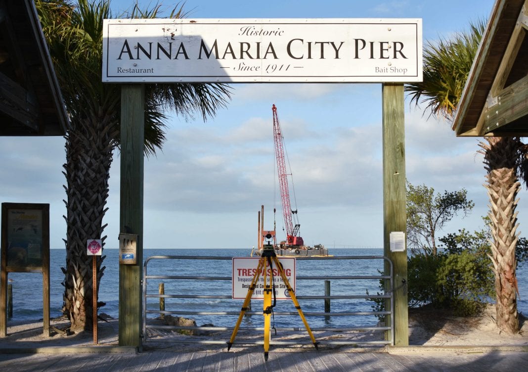 Anna Maria City Pier construction underway - AMI Sun