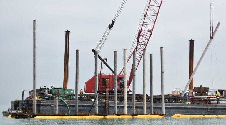 New Anna Maria City Pier taking shape