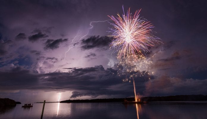 Swordfish Grill hosting permitted fireworks display Friday night