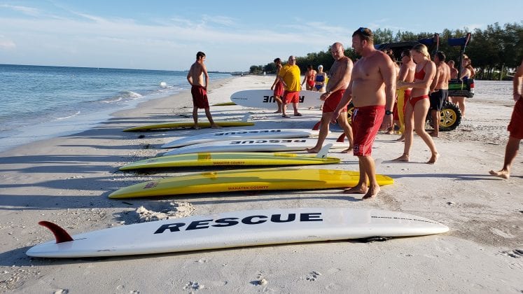 Pool, beach lifeguards train together