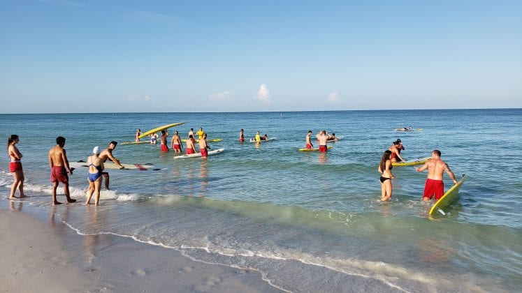 Pool, beach lifeguards train together