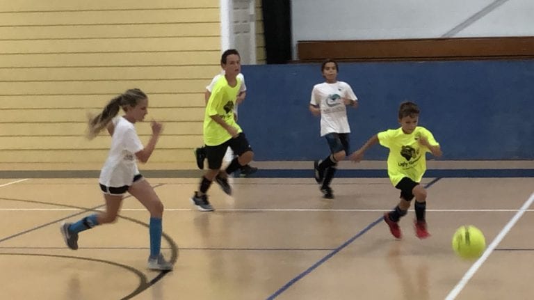 Youth indoor soccer teams battle at The Center