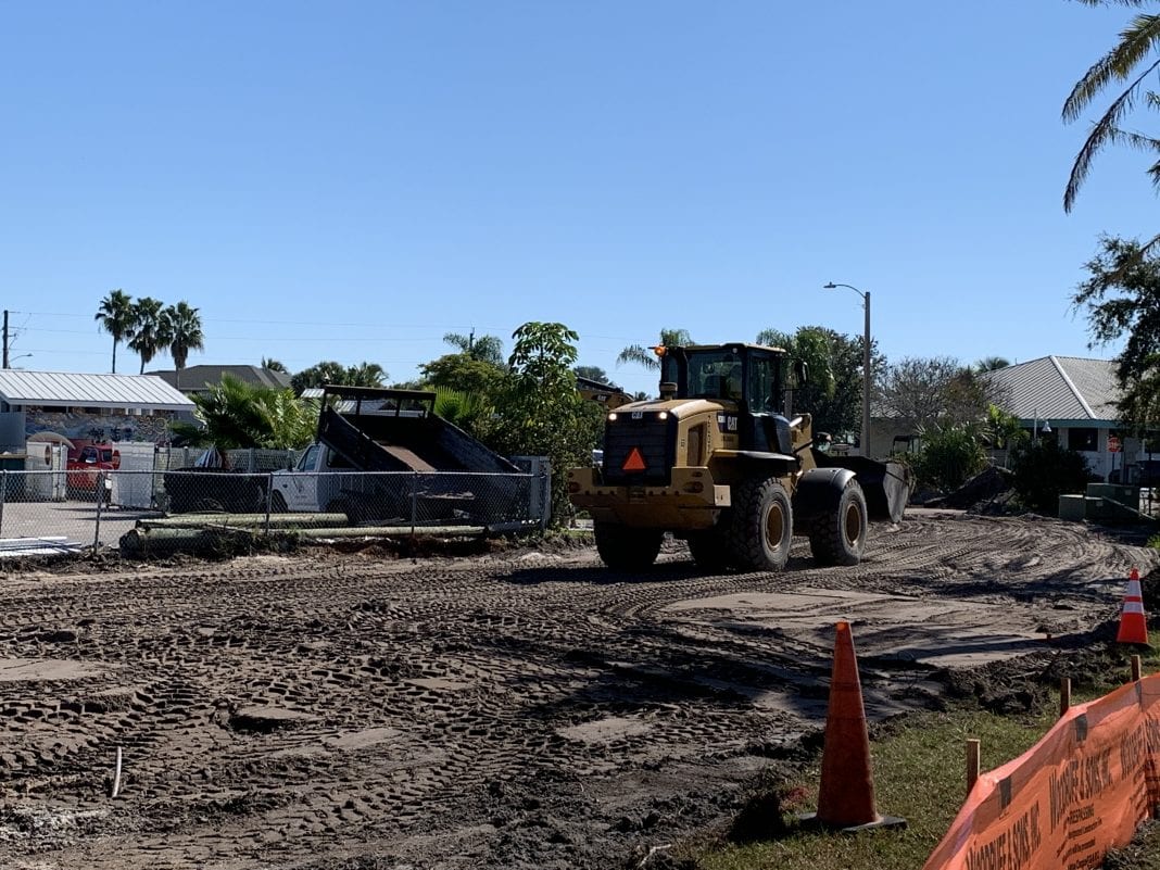 Construction moves forward at city field