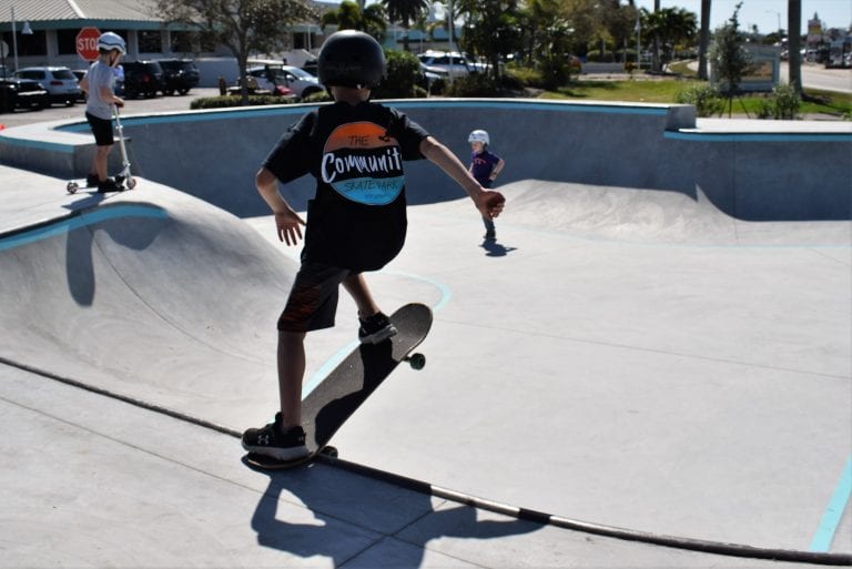 Skate park opens to cheers from local skaters