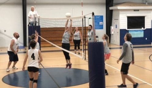 Solid Rock Construction undefeated in volleyball