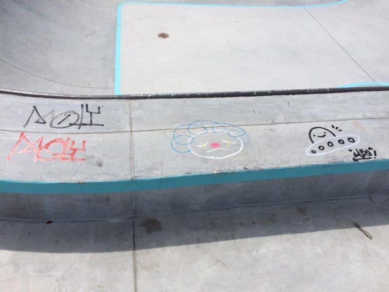 No suspects in skate park vandalism