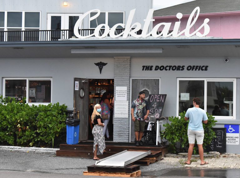 Island celebrates bar reopenings