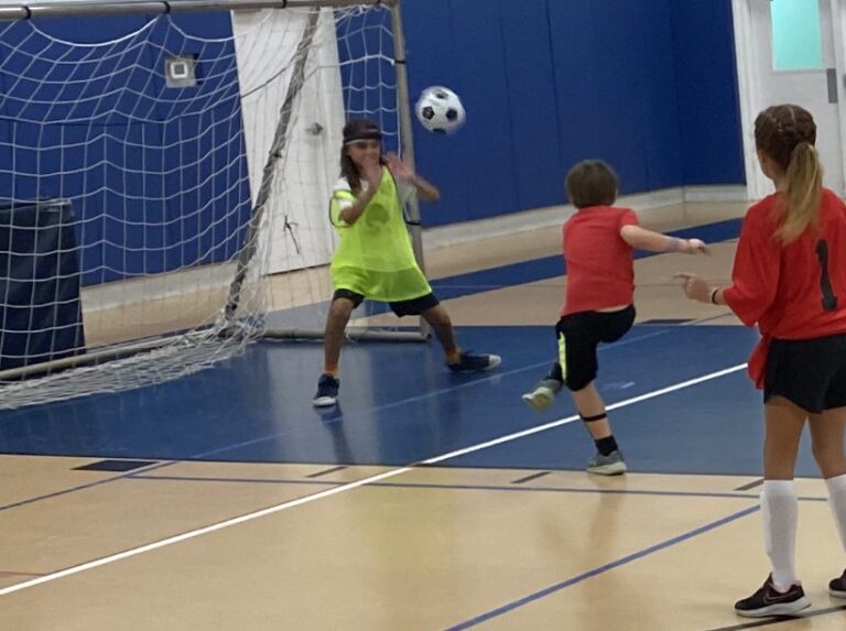 Youth indoor soccer excitement at The Center
