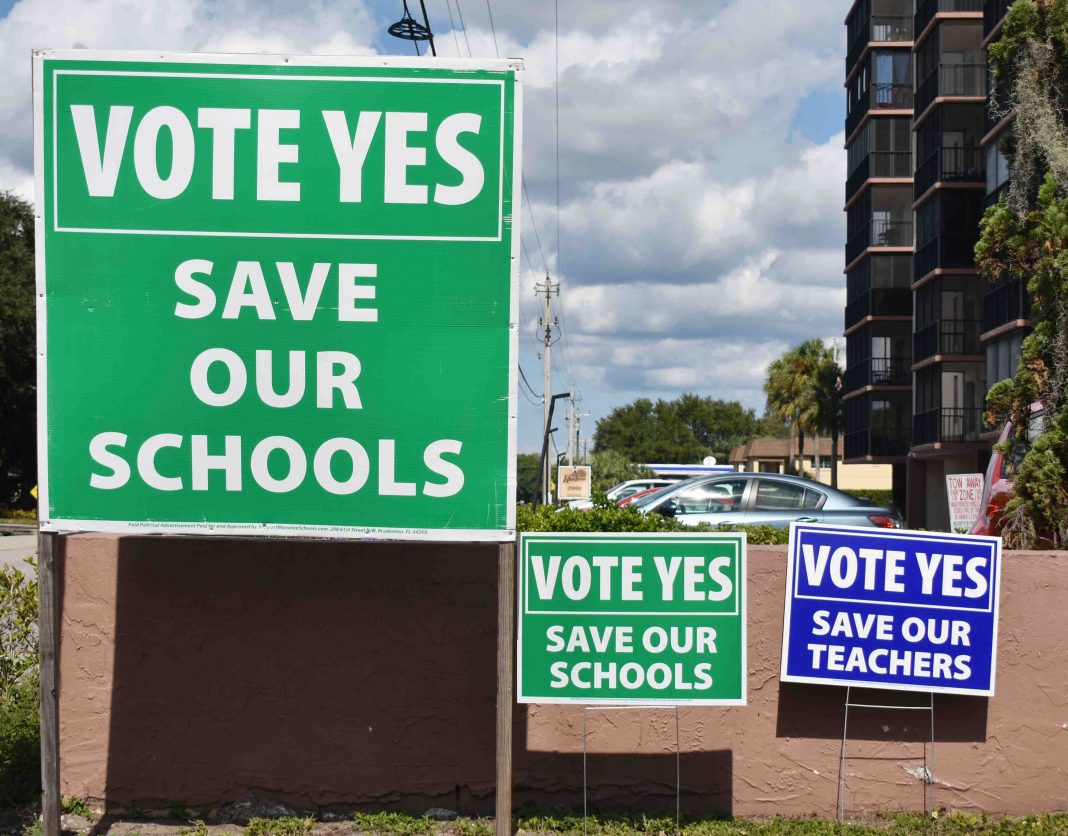 Manatee County voters support additional 1-mill school tax