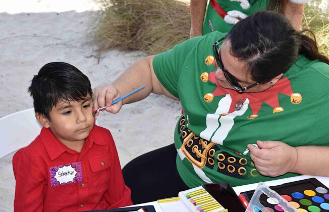 Chiles Group hosts Christmas party for underprivileged kids