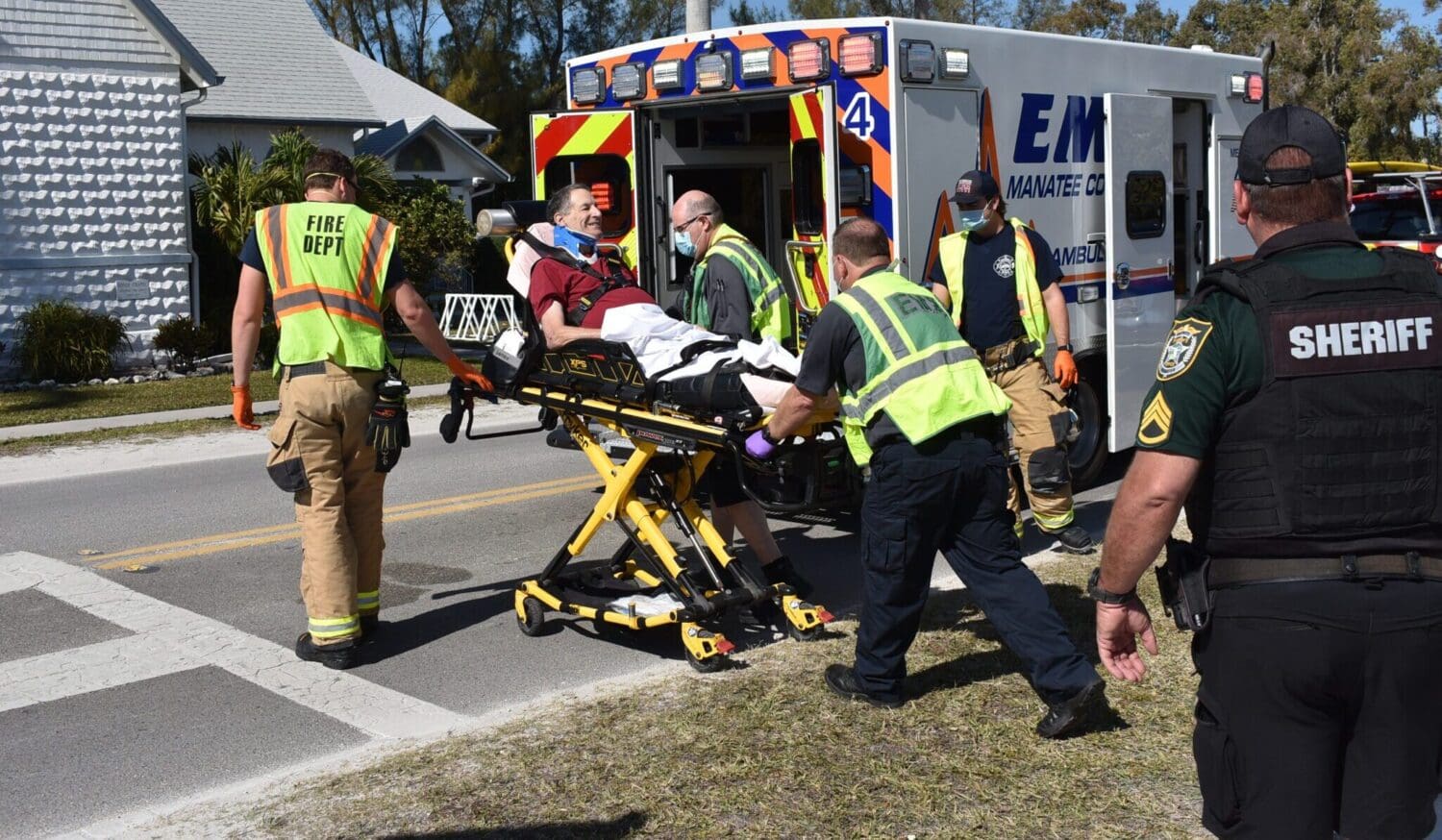 Pedestrian struck in Anna Maria