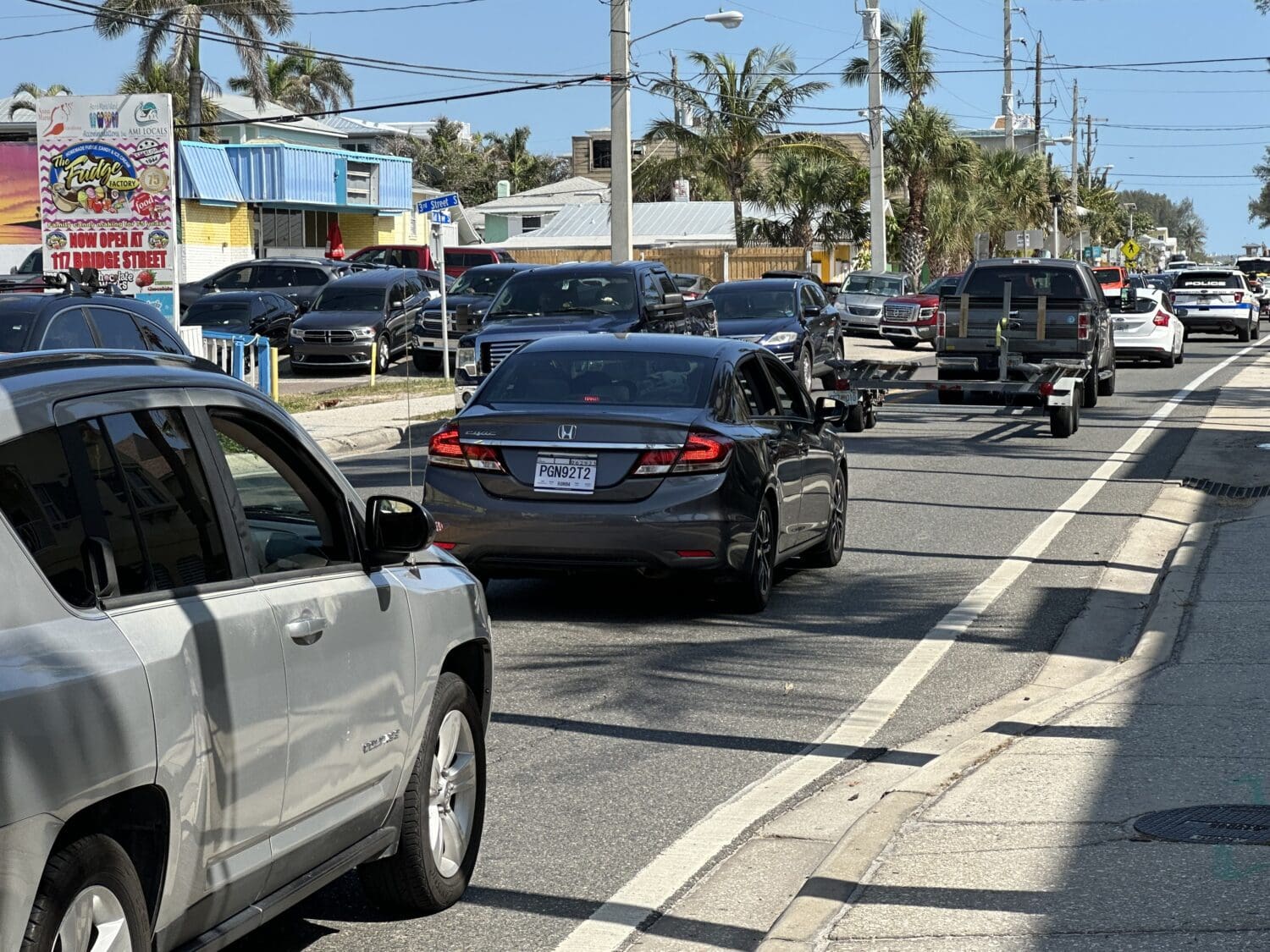 Parking at a premium for holiday weekend