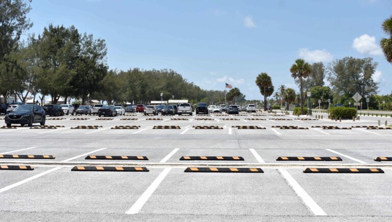 Coquina Beach parking lot improvements nearly complete
