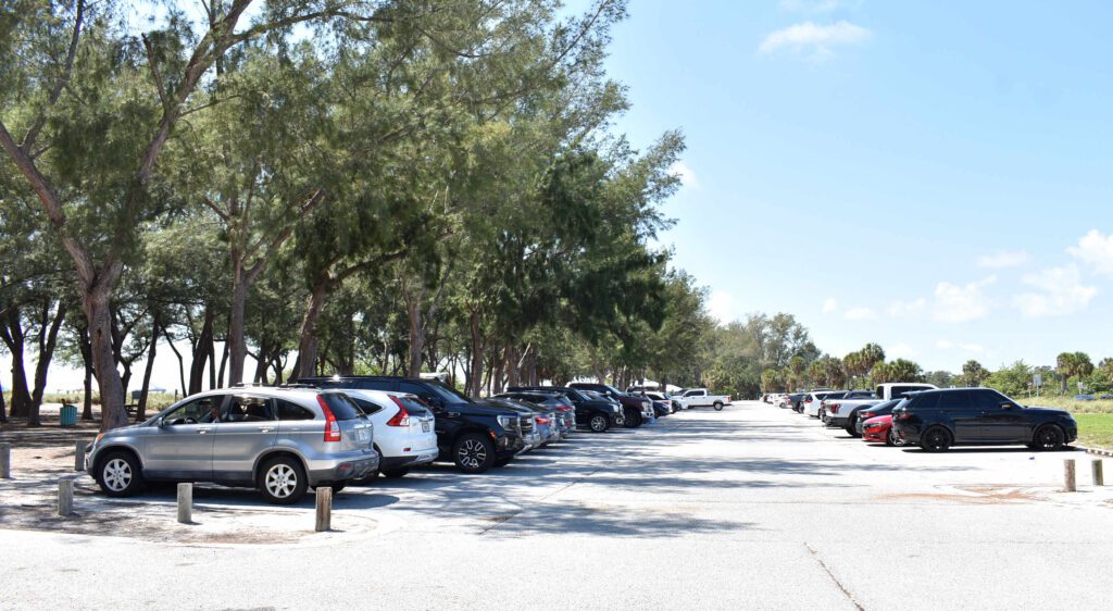 Coquina Beach parking lot improvements nearly complete