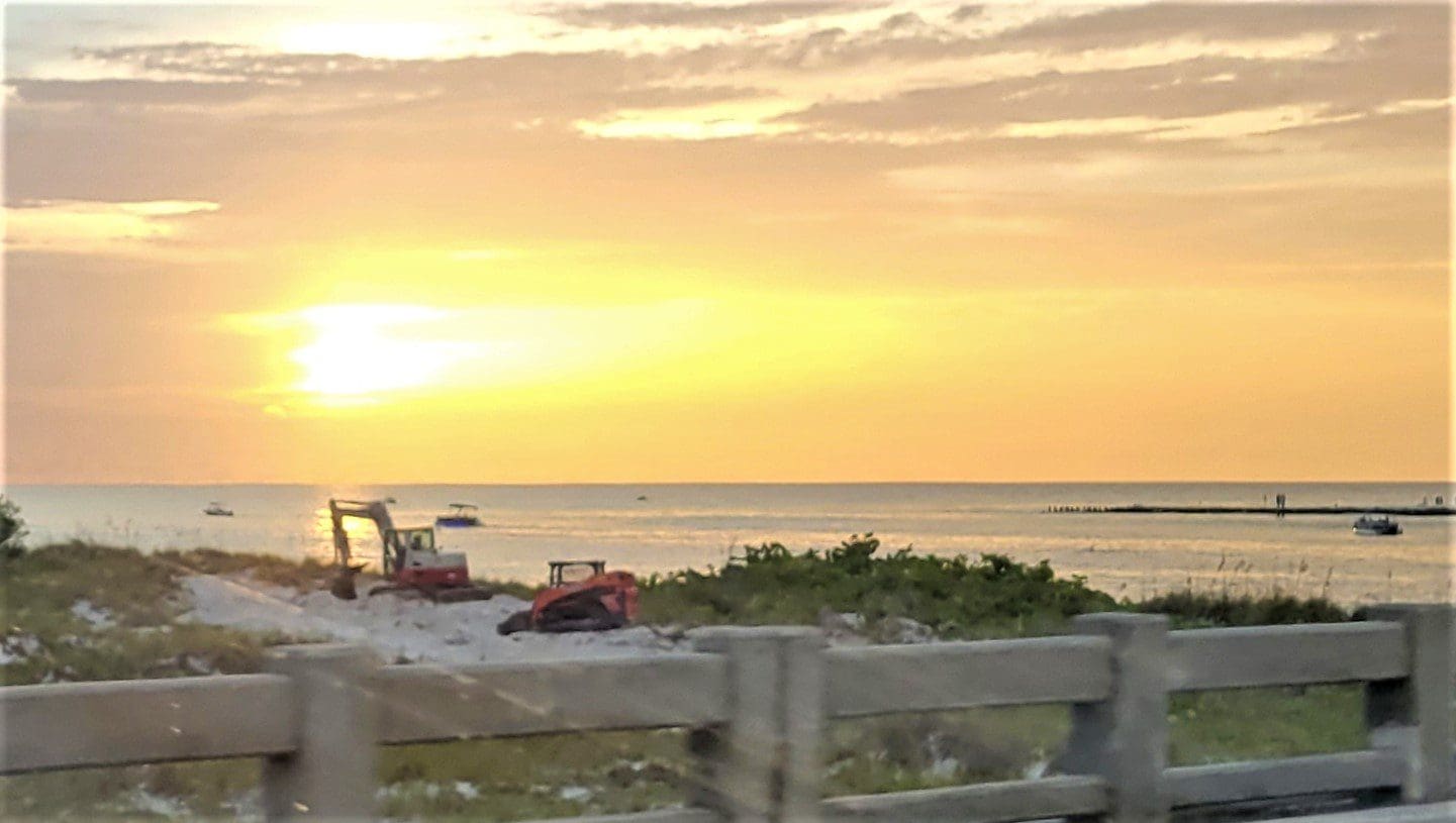 Dredging project underway on Greer Island AMI Sun