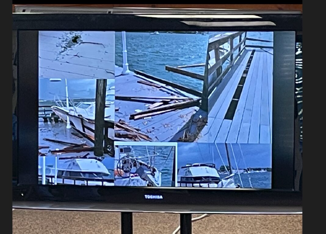 Commission approves funds to repair hurricane damage to pier