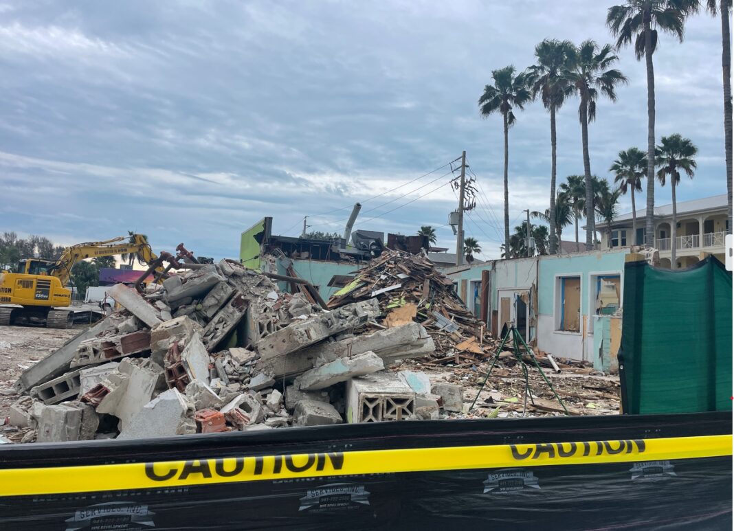 Restaurant demolished to make way for hotel project