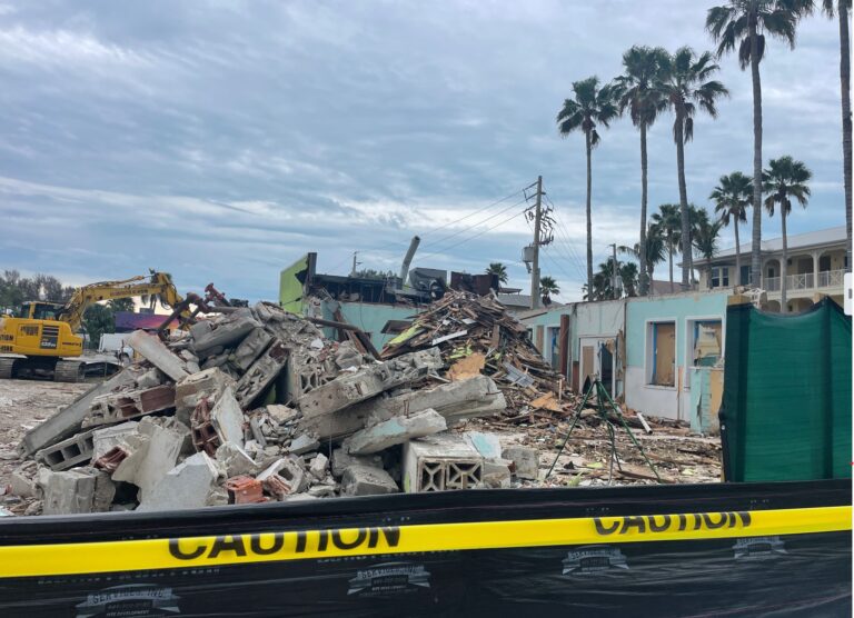 Restaurant demolished to make way for hotel project