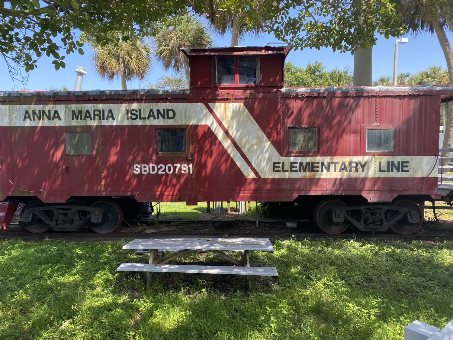 AME parts with beloved train caboose