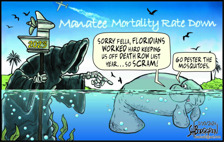 Political cartoon