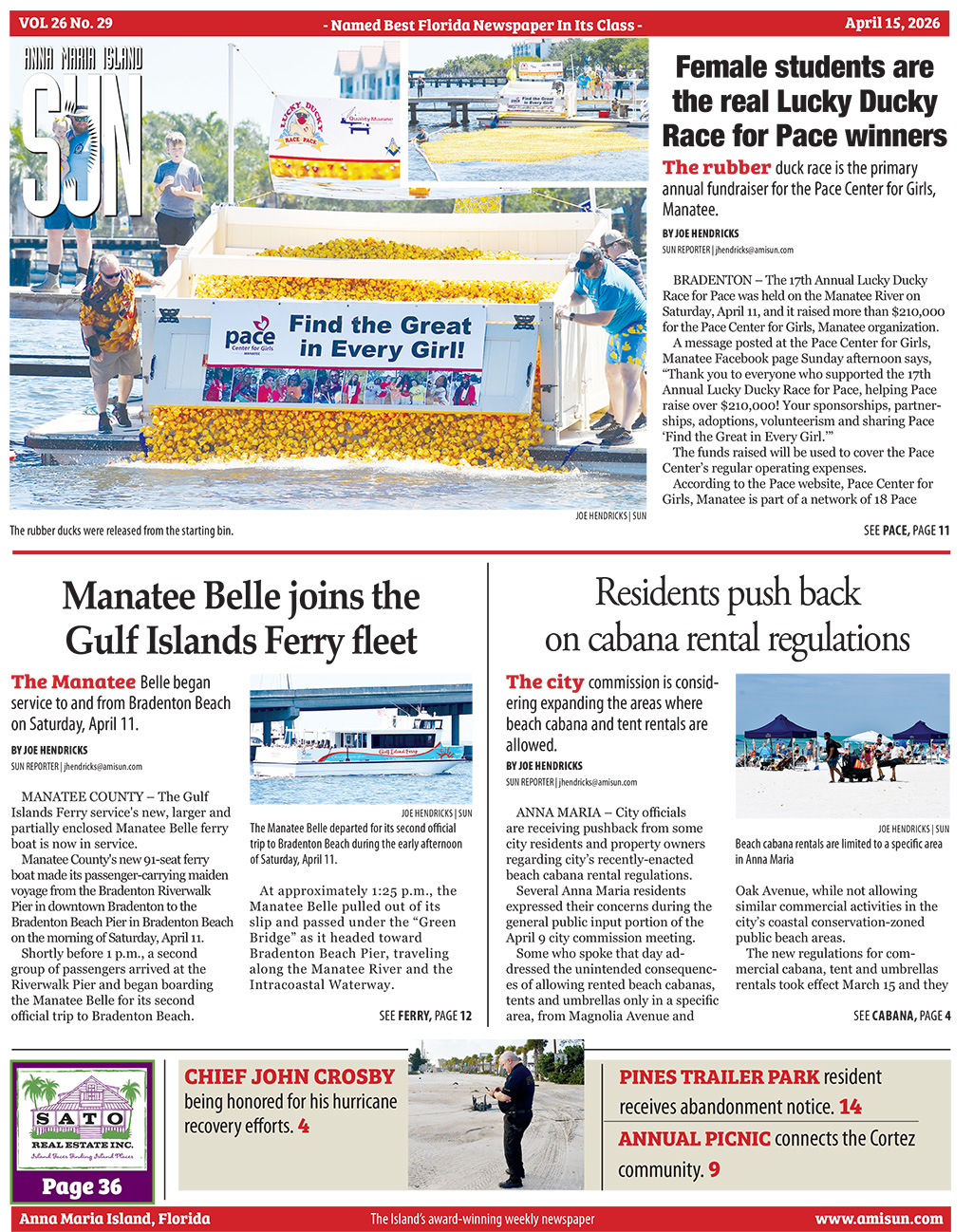 Anna Maria Island Sun Online Archives