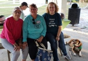 Ruth Ueker, Suzi Fox, Caryn Hodge and Hannah