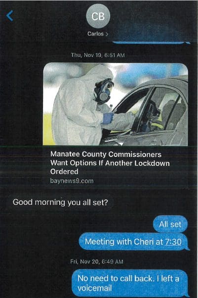 Coryea notes and Van Ostenbridge texts shed light on termination efforts