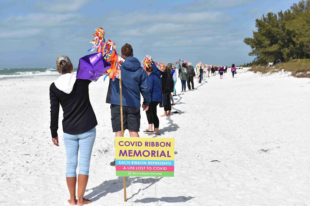 COVID Ribbon Memorial honors Florida’s deceased
