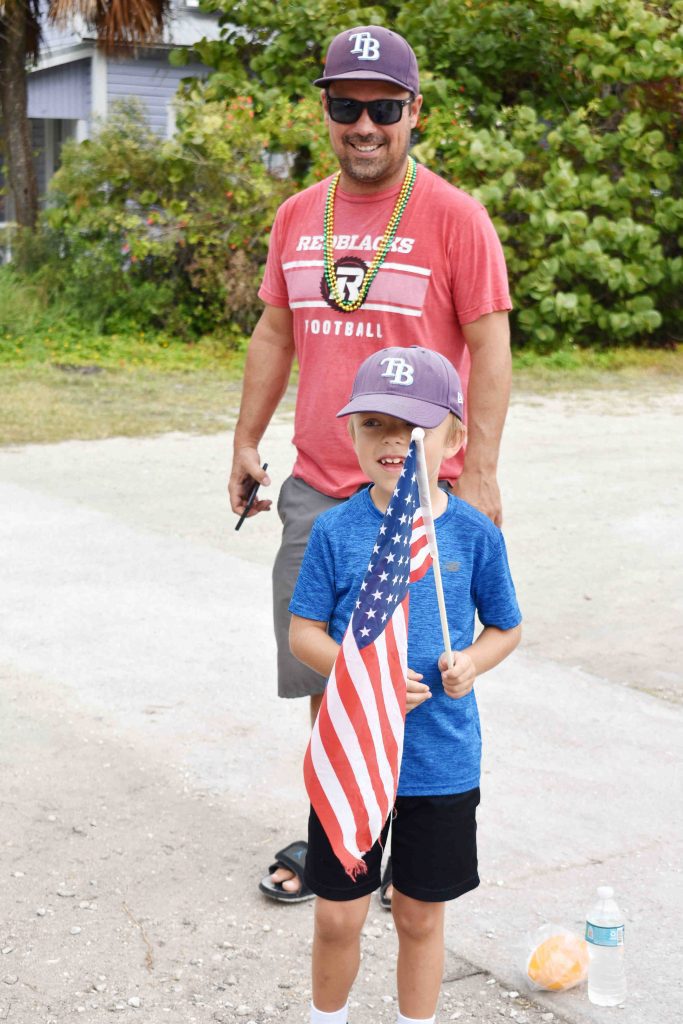 Anna Maria pays tribute to veterans with parade and ceremony