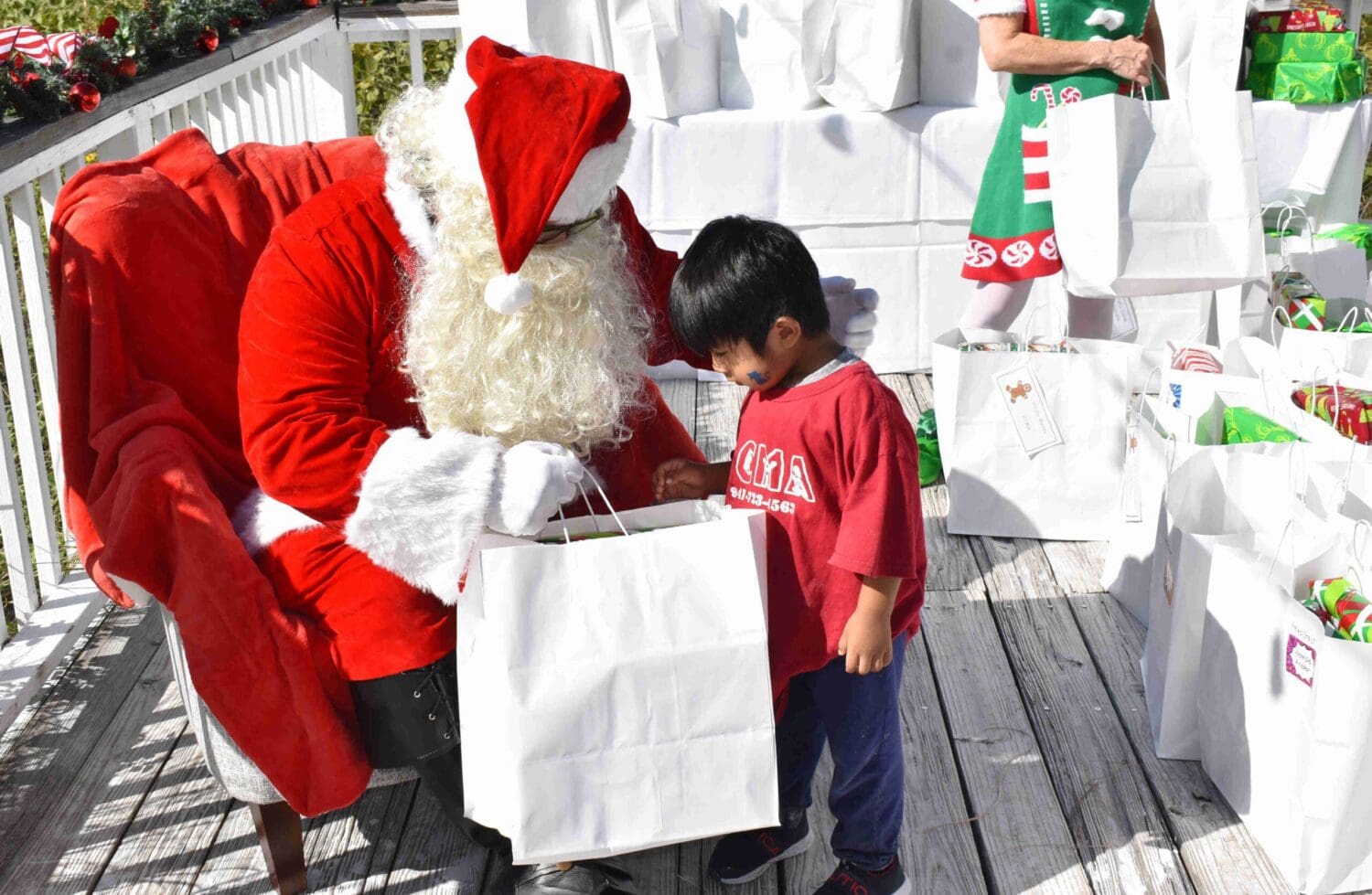 Chiles Group hosts Christmas party for underprivileged kids