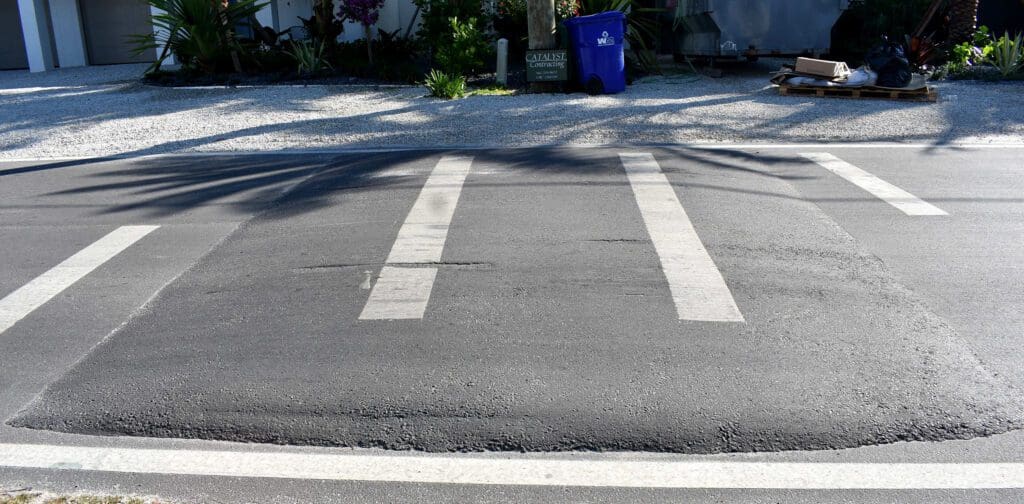 Speed tables produce compliments and complaints