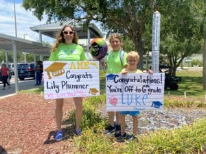 Students and teachers were all smiles as AME wraps another school year