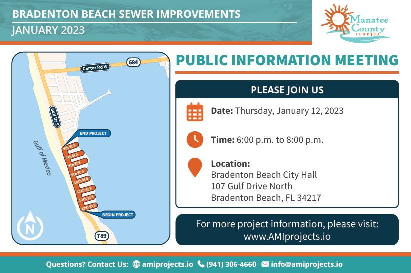 Sewer project will soon impact Bradenton Beach traffic