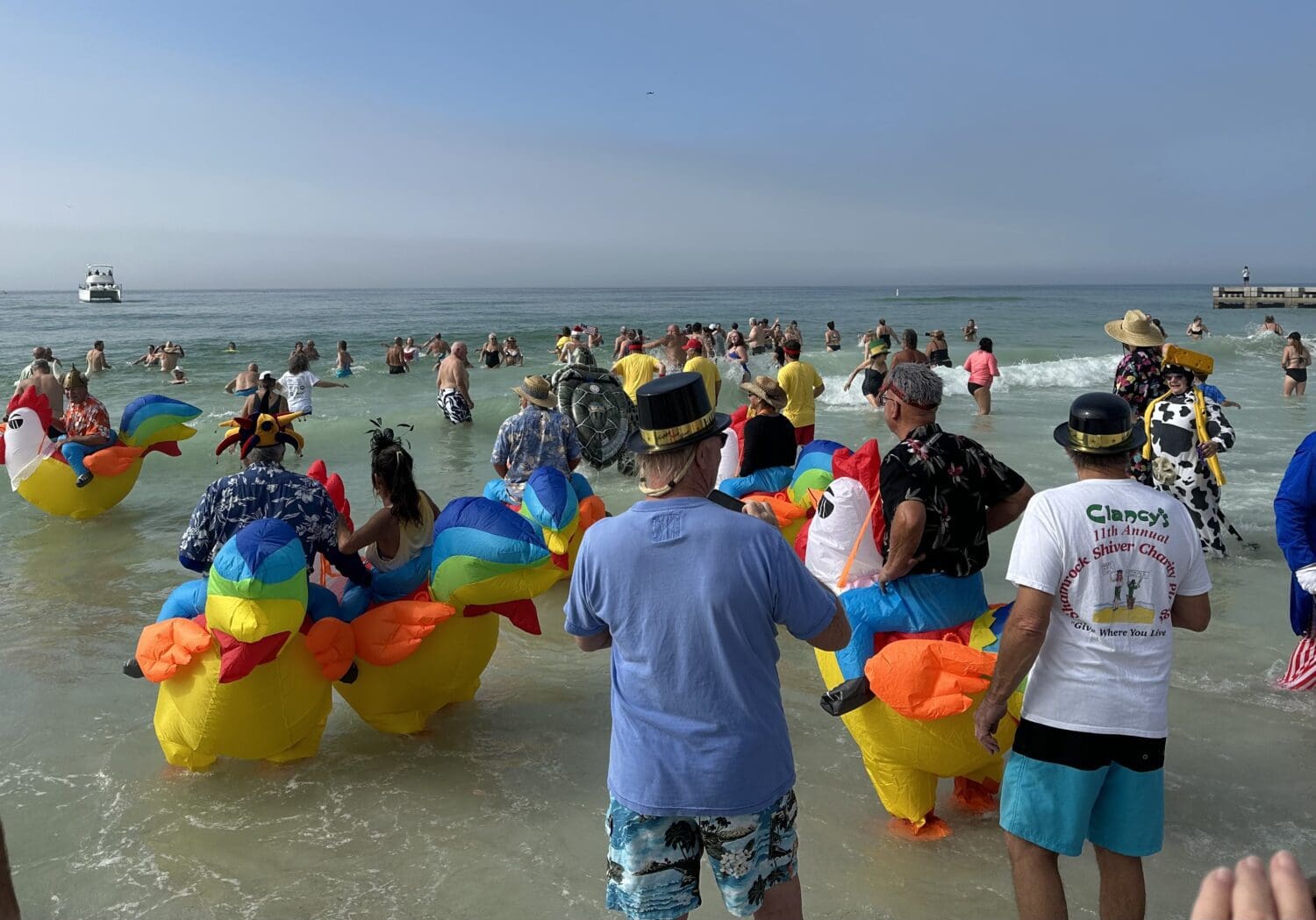 Plunging into a new year