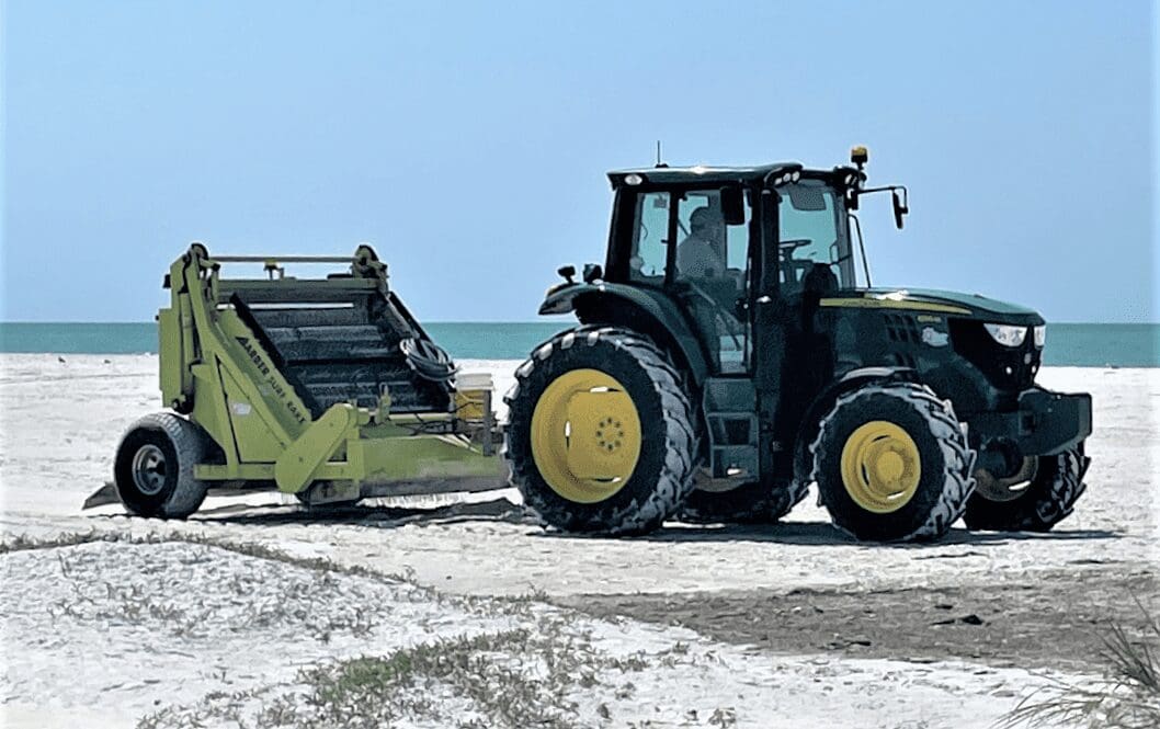 Local crews keeping beaches clean