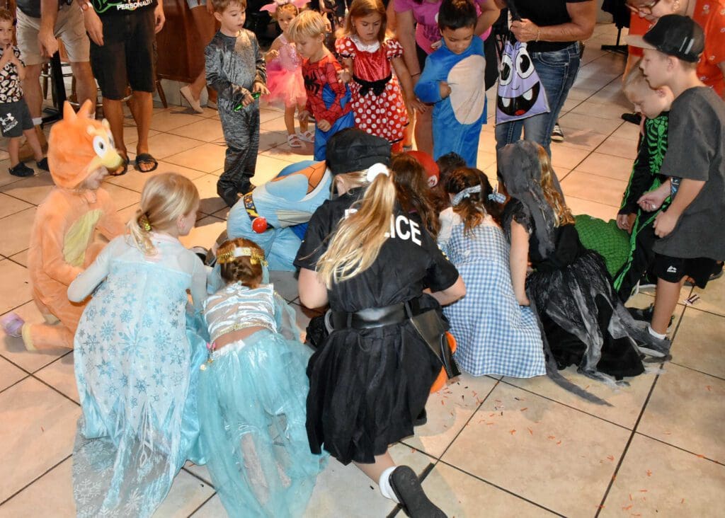 Moose lodges join forces for kid’s Halloween party