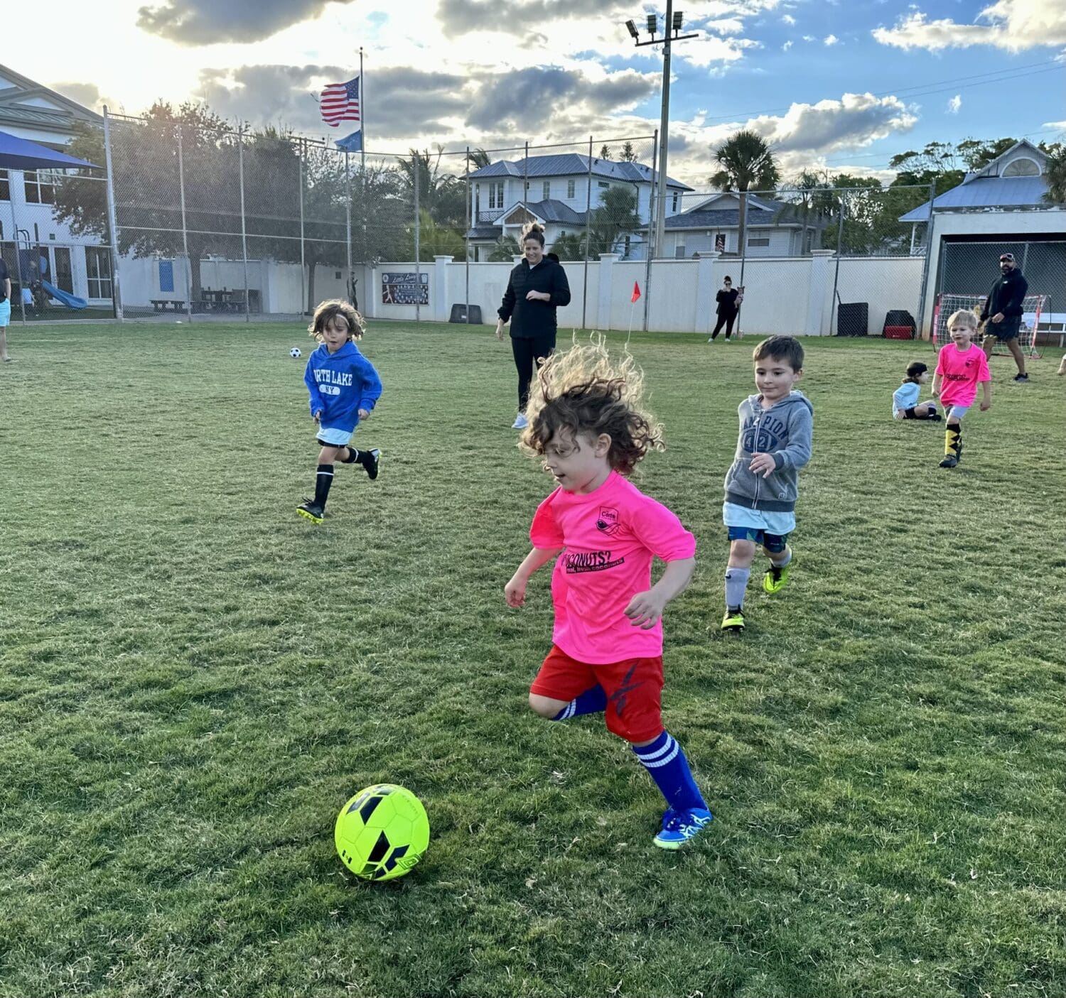 Island youth soccer heats up as weather cools down