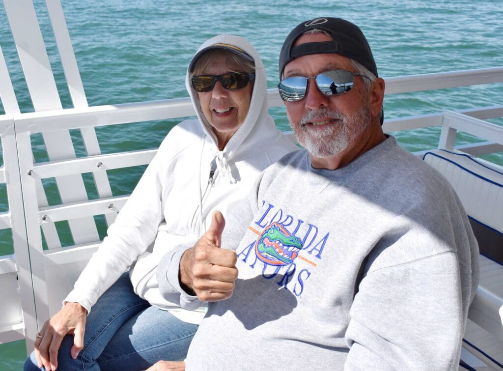 Gulf Islands Ferries arrive in Bradenton Beach