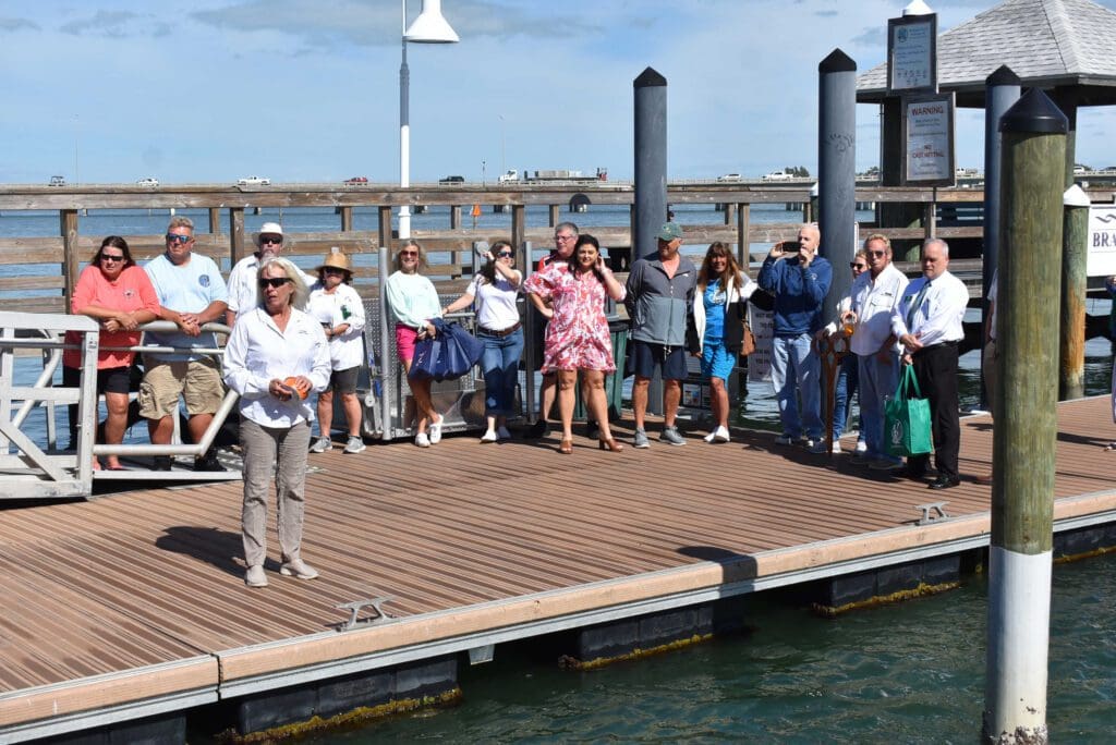 Gulf Islands Ferries arrive in Bradenton Beach