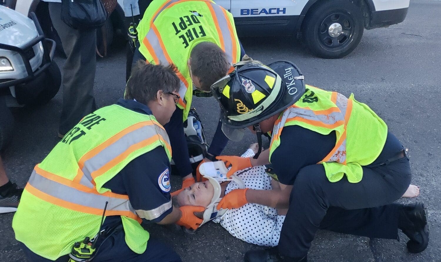 Golf cart accident victims say ‘buckle up’