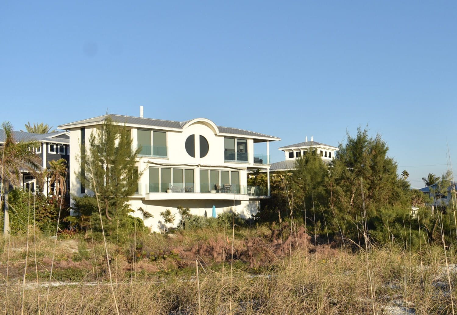 Disputed, then approved beach home being built