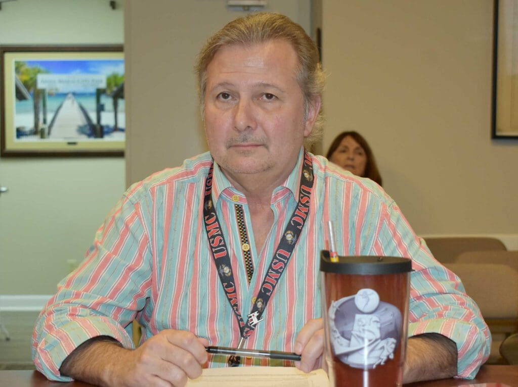 Anna Maria discusses mangrove regulations