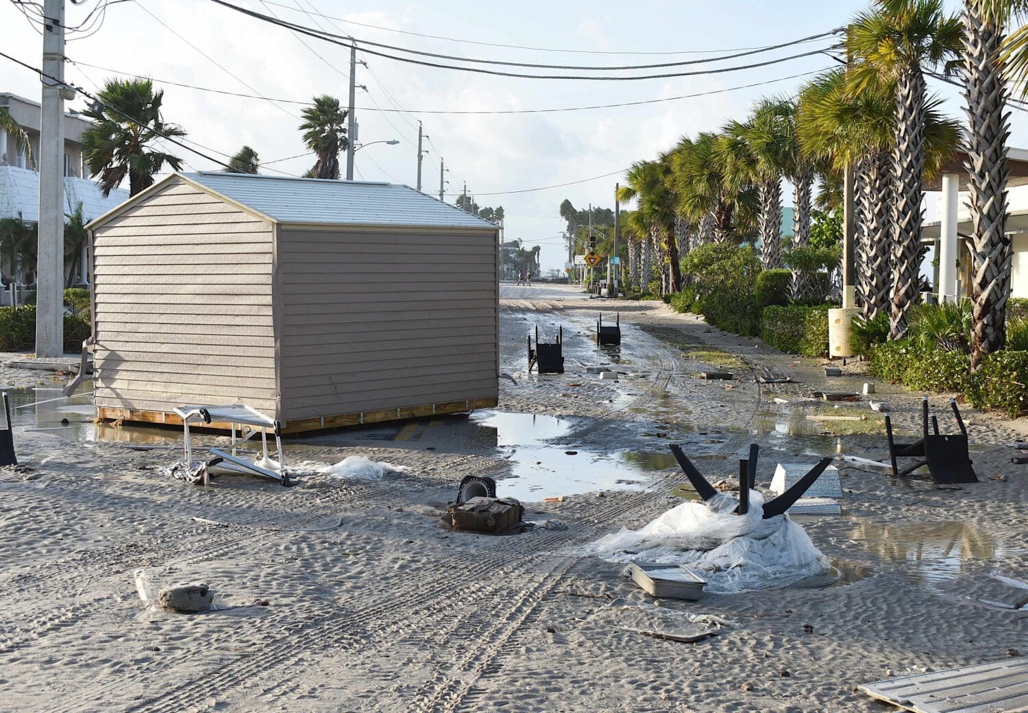 Hurricane recovery underway on Anna Maria Island